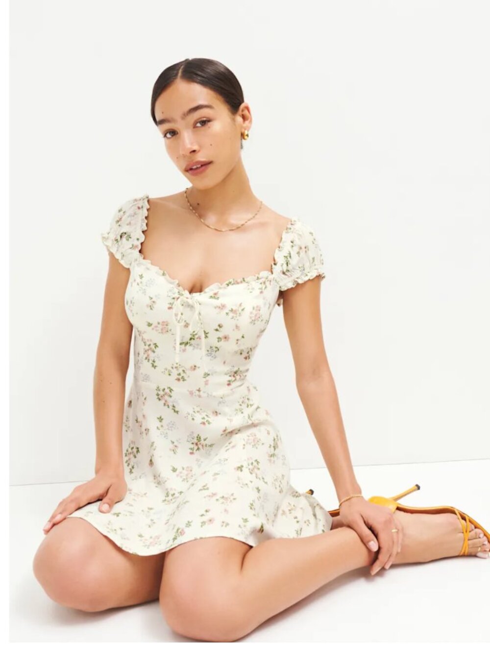 Reformation Pacey Dress Carine - Size 12